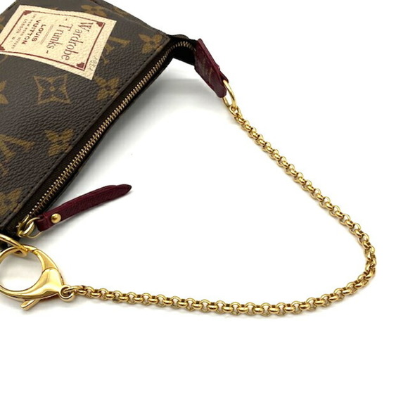 LOUIS VUITTON Mini Pochette Accessoire M63798 Accessory Pouch Monogram - Picture 3 of 10